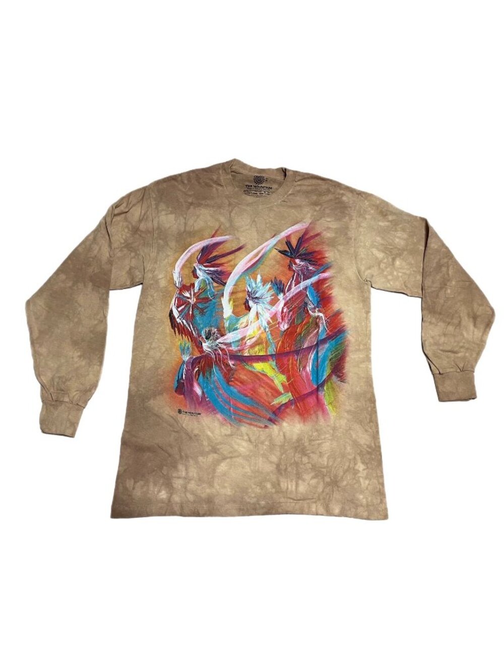 The Mountain Native American rainbow dance  Long Sleeve T-Shirt